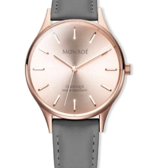 NWT Monroé Classique Watch in Sunburst Solérose - Picture 4 of 8